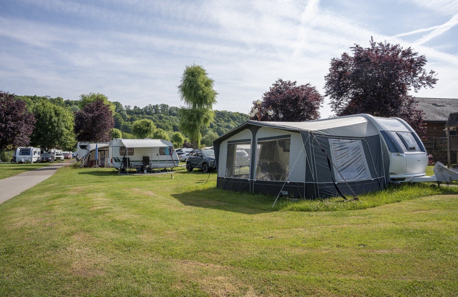 Emplacements spacieux